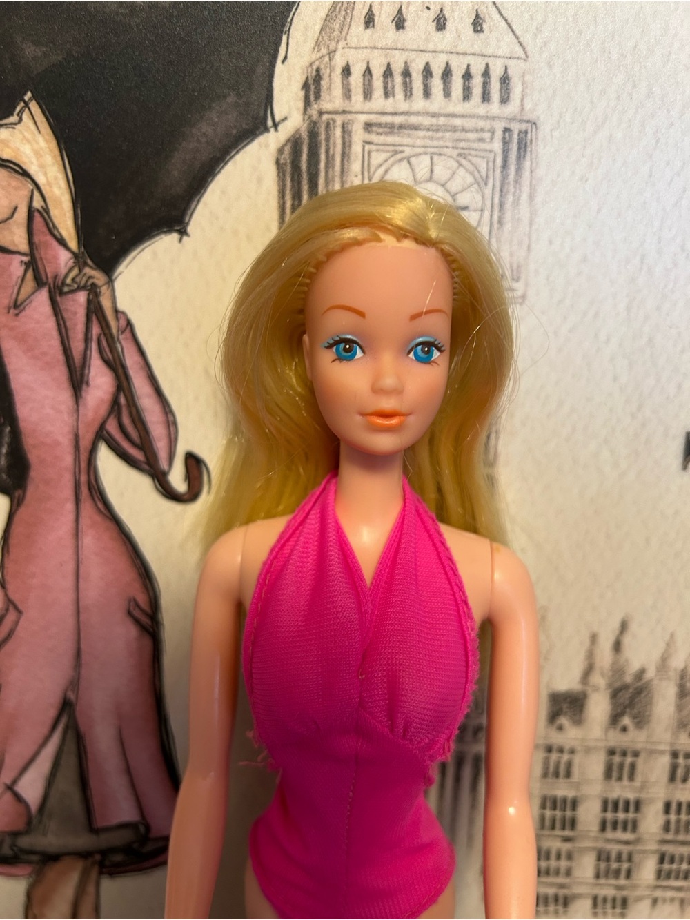 Vintage 1979 Europe/Canada Exclusive Barbie Steffie Face
